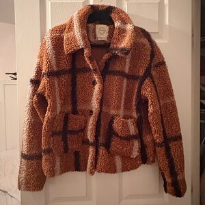 Stoosh Textured Sherpa Jacket